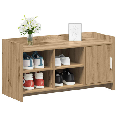 Szafka na buty 100 x 39,5 x 51 cm Drewno inżynieryjne
