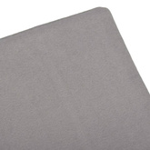 vidaXL Leżak z poduszką, plastikowy, biały