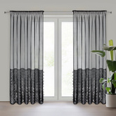 Firana Debora czarna 140x270