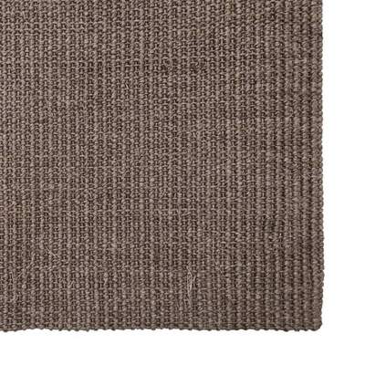 vidaXL Dywanik, naturalny sizal, 80x250 cm, brązowy