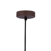 lampa wisząca viborg 320mm ledea 50101270 E27 40w metal brązowy