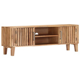 vidaXL Szafka pod TV, 130 x 30 x 45 cm, lite drewno akacjowe