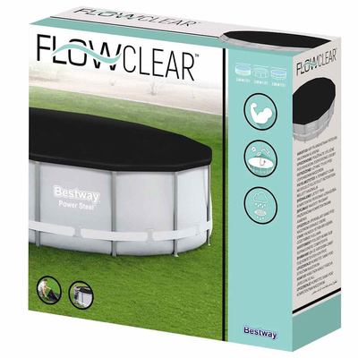 Pokrywa na basen Flowclear, 396 cm Bestway