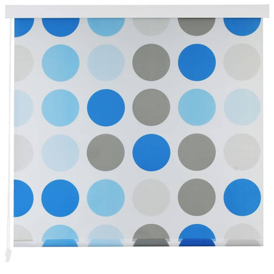 vidaXL Roleta prysznicowa 160 x 240 cm, wzór w koła