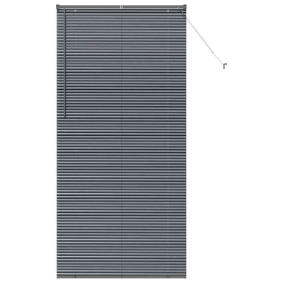 Żaluzje weneckie Ciemnoszary 220 x 105 cm Aluminium