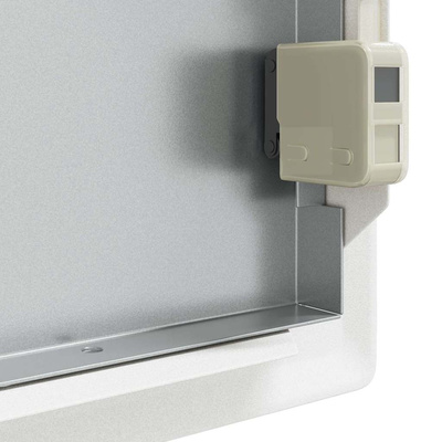 Panel dostępu 2 szt. Biały 23 x 23 x 3 cm Stal