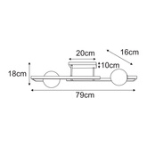 Lampa wisząca K-5770 z serii TORES