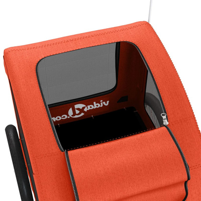 Przyczepka rowerowa dla zwierząt, tkanina Oxford i żelazo