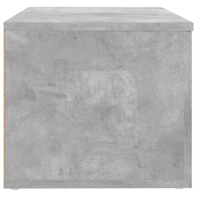 vidaXL Szafka pod TV, szarość betonu, 80x34x30 cm
