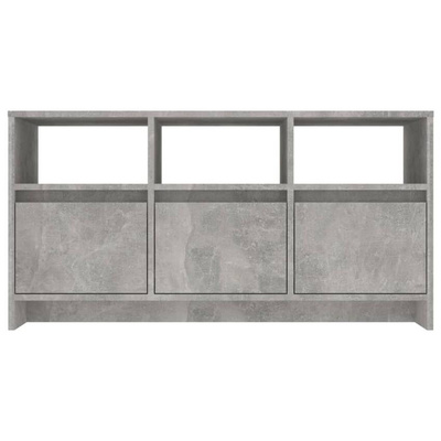 vidaXL Szafka pod TV, szarość betonu, 102x37,5x52,5 cm