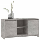 Szafka pod TV, szarość betonu, 102x37,5x52,5 cm vidaXL