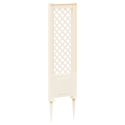 Trellis z gwoździem Biały 43 x 6 x 165 cm PP