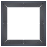 Mur oporowy 4 szt. 100 x 100 x 30 cm Stal antracytowy