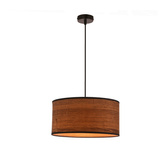 Legno lampa wisząca 30 1x40w e27 abażur dębowy