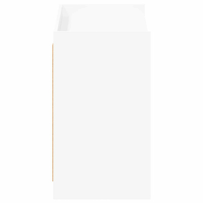 Szafka na buty Biały 85 x 39,5 x 70 cm Drewno inżynieryjne