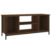 vidaXL Szafka pod TV, brązowy dąb 102x35x45 cm materiał drewnopochodny