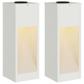 Solarna Lampa LED na Ścieżkę 2 pcs Biały