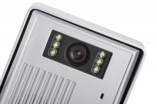 Stacja bramowa z kamerką srebrny kamera 940TVL