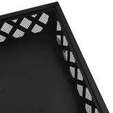 vidaXL Palenisko z pogrzebaczem, 50 cm, XXL, stal