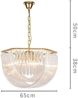Lampa ' Murano Plaza Gold' - 80cm