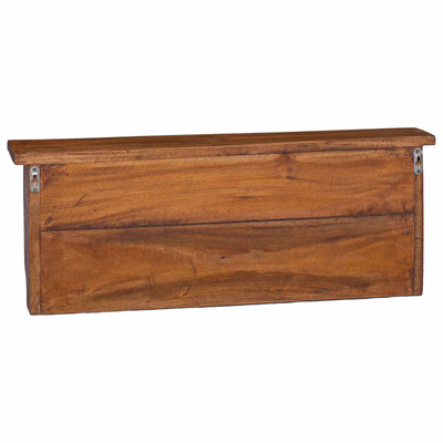 Wieszak Brązowy 70 x 11 x 27 cm Lite drewno mahoniowe