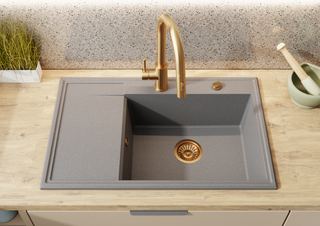 Zlewozmywak Felicja 79P 27 / szary