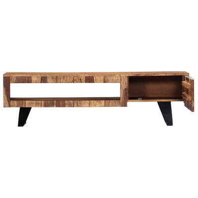 vidaXL Szafka pod TV, 140x30x40 cm, lite drewno sheesham
