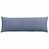 Poduszki na sofę 2 pcs Niebieski 120 x 40 cm Tkanina sztruksowa