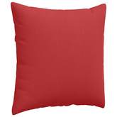 Poduszki na sofę 2 pcs Czerwony 80 x 80 cm tkanina