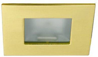 Oprawa schodowa kwadratowa złota satynowa G4 MS-04 Candellux 2207940