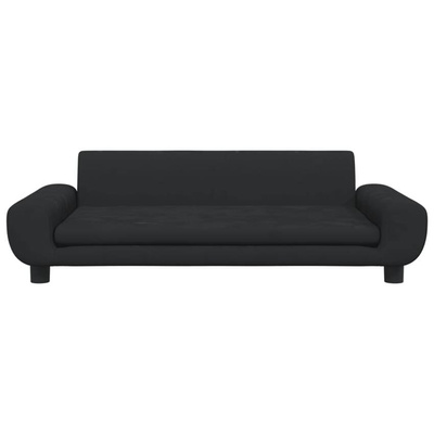 vidaXL Legowisko dla psa, czarne, 100x54x33 cm, aksamitne