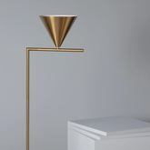 Lampka Podłogowa Złota Abruzzo Valentino E27