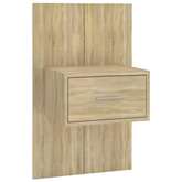 vidaXL Wiszące szafki nocne, 2 szt., dąb sonoma model standard