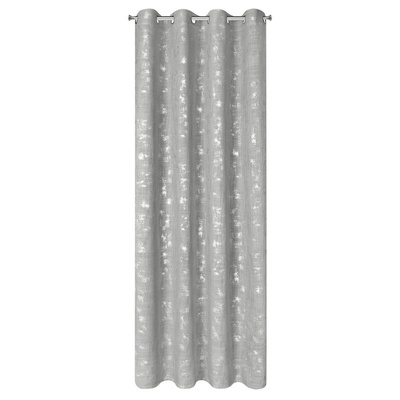 Zasłona Solana srebrna 140x250