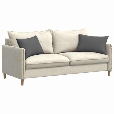 Poduszki na sofę 2 pcs Ciemnoszary 60 x 40 cm tkanina