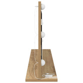 Lustro toaletowe Dąb rzemieślniczy 100 x 45 x 18 cm Prostokątny