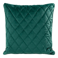 Poszewka Velvet ciemnoturkusowa 50x50