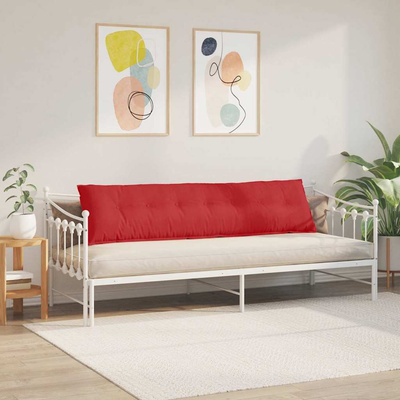 Poduszka na plecy Czerwony 200 x 19 x 50 cm tkanina