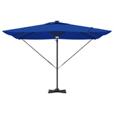 Parasol Roma Niebieski 286 x 284 x 270 cm Aluminium i Poliester