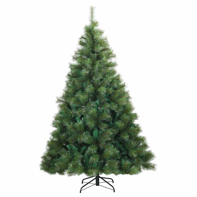 Sztuczna choinka z zawiasami Zielony 180 cm PVC, stal