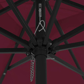 Parasolka ogrodowa Bordeaux Czerwony 295 x 295 x 245 cm