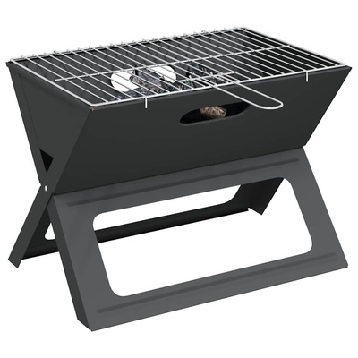 Grill na świeżym powietrzu Czarny 46 x 31 x 31 cm Stal