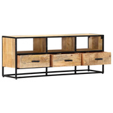 vidaXL Szafka pod TV, 120 x 30 x 45 cm, z litego drewna mango
