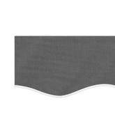 Lambrekin do markizy, antracytowe paski, 3,5 m