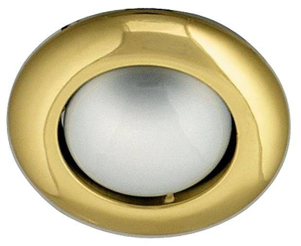 Oprawa stropowa Candellux okrągła złota 2270204