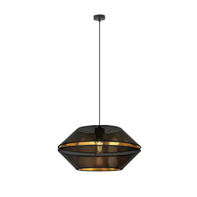 Lampa wisząca  MALIA 1 BLACK/GOLD