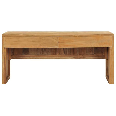 vidaXL Szafka pod TV, 100x35x45 cm, lite drewno tekowe