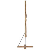 Choinka z podstawą Brązowy 181 cm Lite drewno tekowe