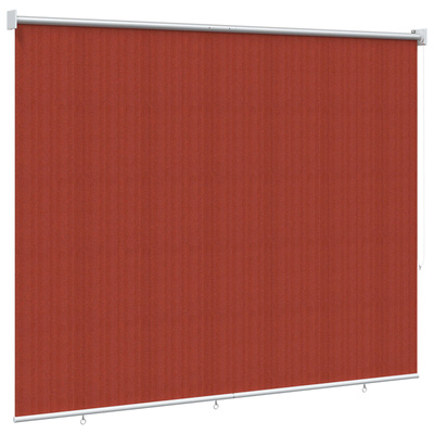 Roleta zewnętrzna 90% blokada UV Terakota 180 x 140 cm HDPE