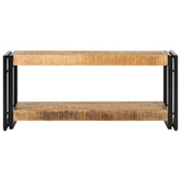 vidaXL Szafka pod TV, 90x30x40 cm, lite drewno mango model standard